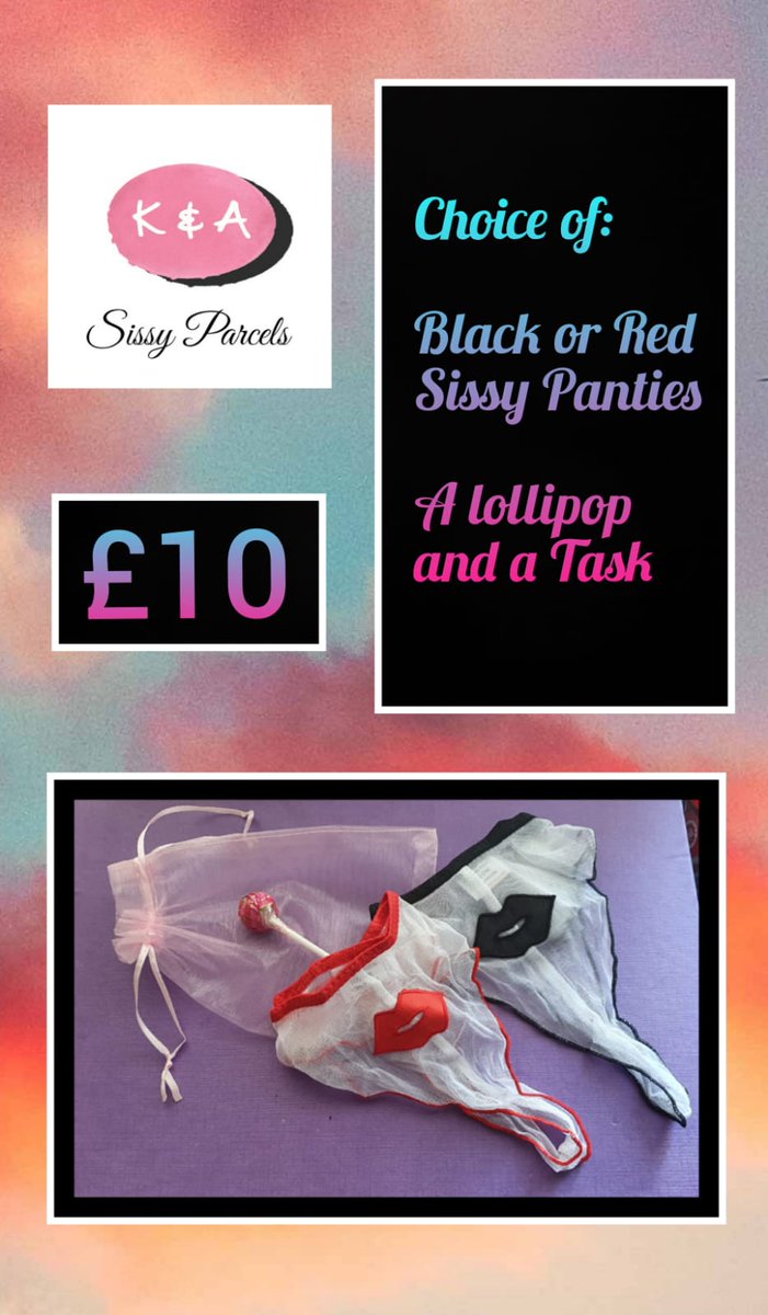 SissyFemAC's tweet photo. Sissy treats of some lush kissable panties and a sweet lolly to be your sweet gurly desires with a naughty little task
Message to get this awesome deal!
sissyparcels@protonmail.com
#sissyparcel #sissyoffer https://t.co/u1HN9RRvsa