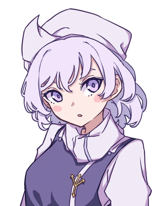 #深夜の真剣お絵描き60分一本勝負 
レティ 