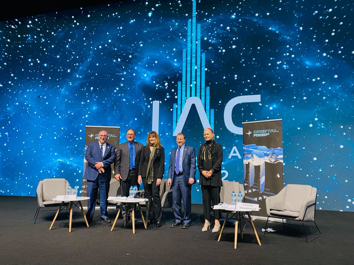 Our expert team shared more about #OrbitalReef at #IAC2021 discussing the exciting future the #LEOecosystem will open for us all. #AddressinOrbit