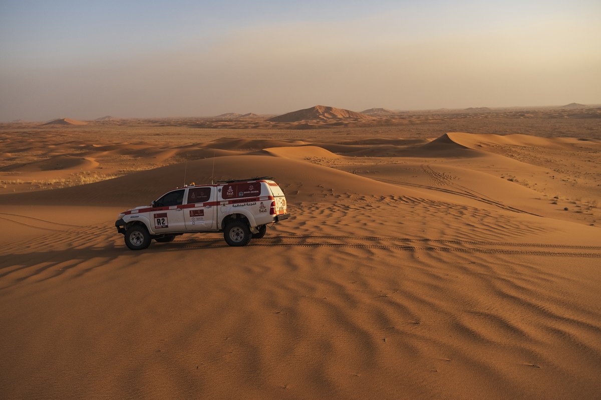 🤔 Mars or the Saudi desert? 

#Dakar2022