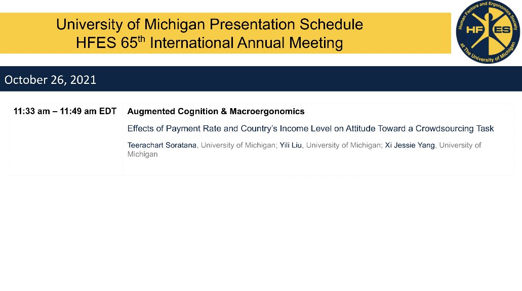 Check out the presentation by UM students and faculty today！