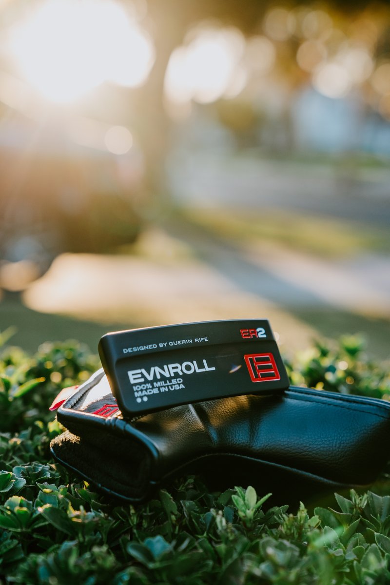 Evnroll's tweet photo. Just in time for Halloween, add the ‘Murdered-out’ finish to your golf bag! ☠️
Featuring the iconic black armor finish, the ER2B is just one of our classic putters available with a darker twist… 🖤
#nothingrollslikeanevnroll #sweetfacetechnology #geteven #evnroll https://t.co/ovJIIi2Tki
