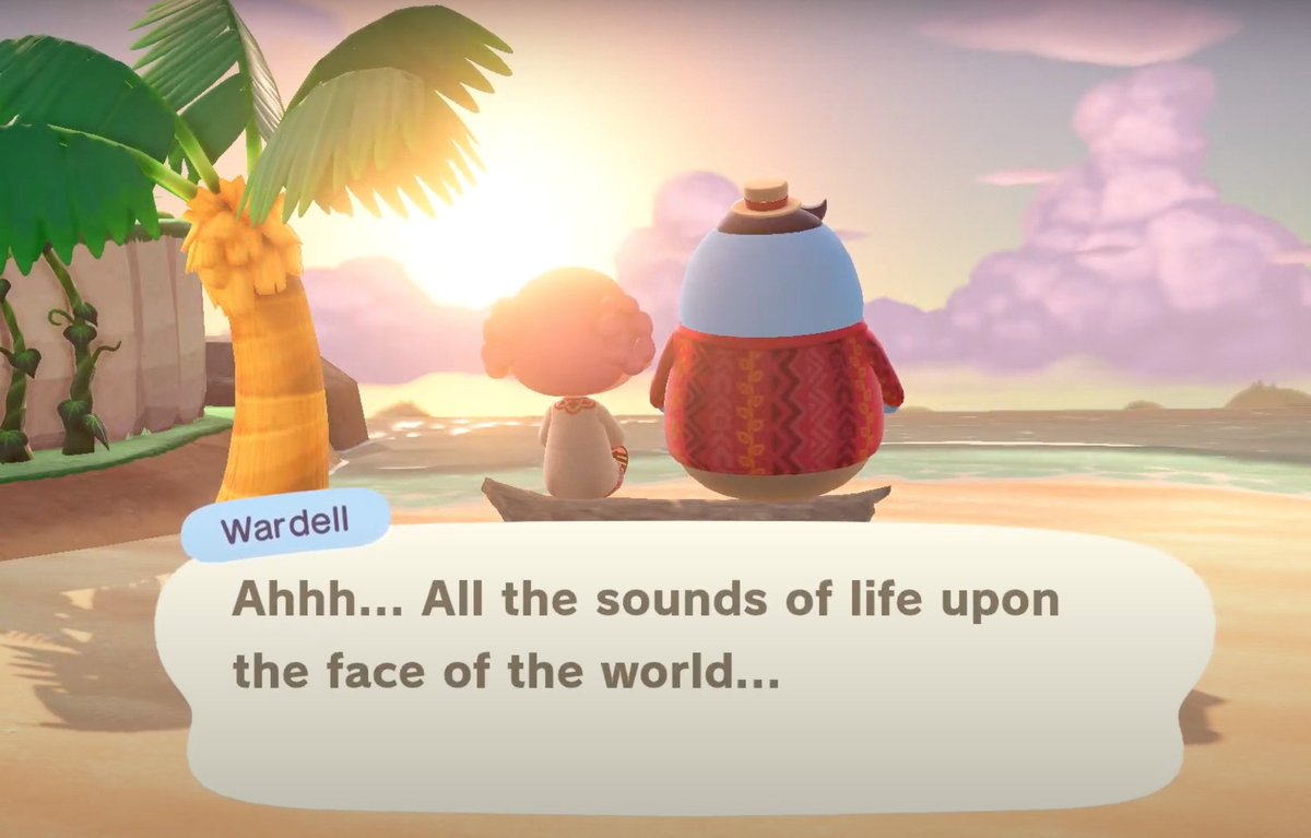 AnimalCharaOTD's tweet photo. Animal Crossing character of the day ! Wardell ! 

♡ Manatee! 
♡ New character in ACNH.
♡ Couldn't find much else about him. https://t.co/GJBeyAWlUx