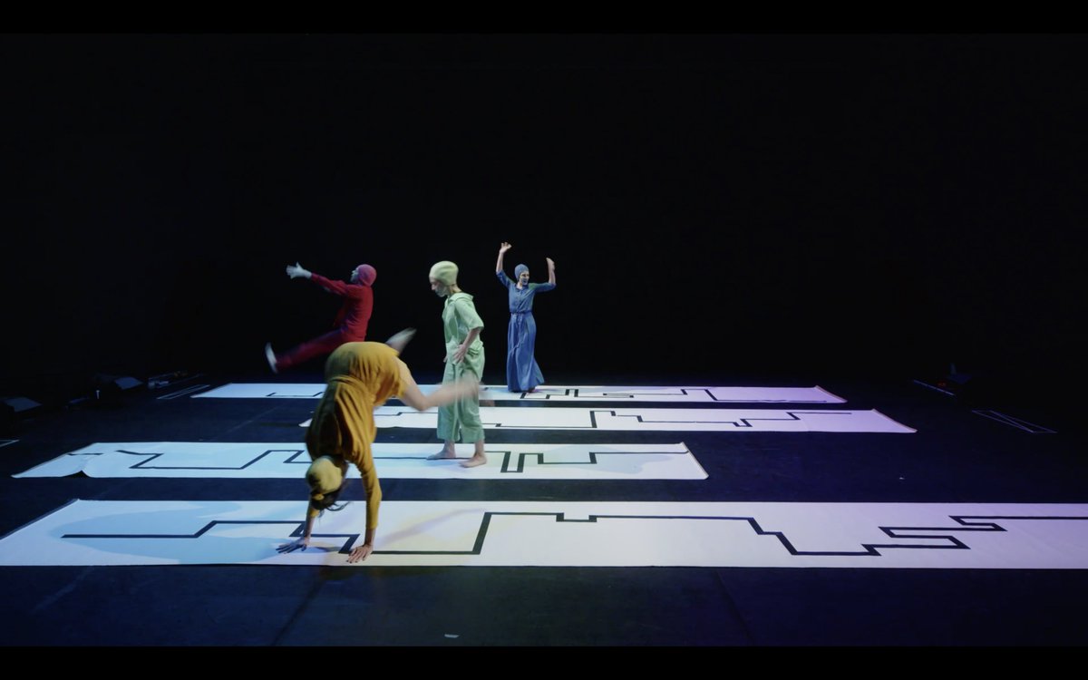 "Amazon Dance" is a video performance on the algorithms used to find the minimum time &amp; most efficient way to arrange &amp; deliver items in large warehouses. Online premiere by EthicAI=LABS and DA Fest:
youtube.com/watch?v=12DPSk…
Produced by #OnassisStegi
#NicoAngiuli 
<a href="/KaterinaElRaheb/">Katerina El Raheb</a>