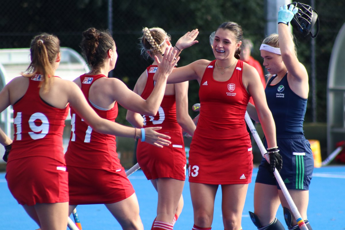 EnglandHockey's tweet photo. As the Junior Women's World Cup draws nearer, preparations are ramping up for our U21 team 🏴󠁧󠁢󠁥󠁮󠁧󠁿

Yesterday they took on Ireland in a practice match at Bisham 📸 https://t.co/YhYu3dKj9h