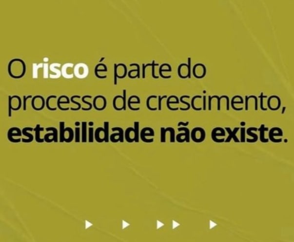 edersonvarejo's tweet photo. O #risco é parte do processo de #crescimento, estabilidade não existe .
#batepapodovarejo
#amoovarejo
#evarejo
#varejo https://t.co/61ZtaKZlrg