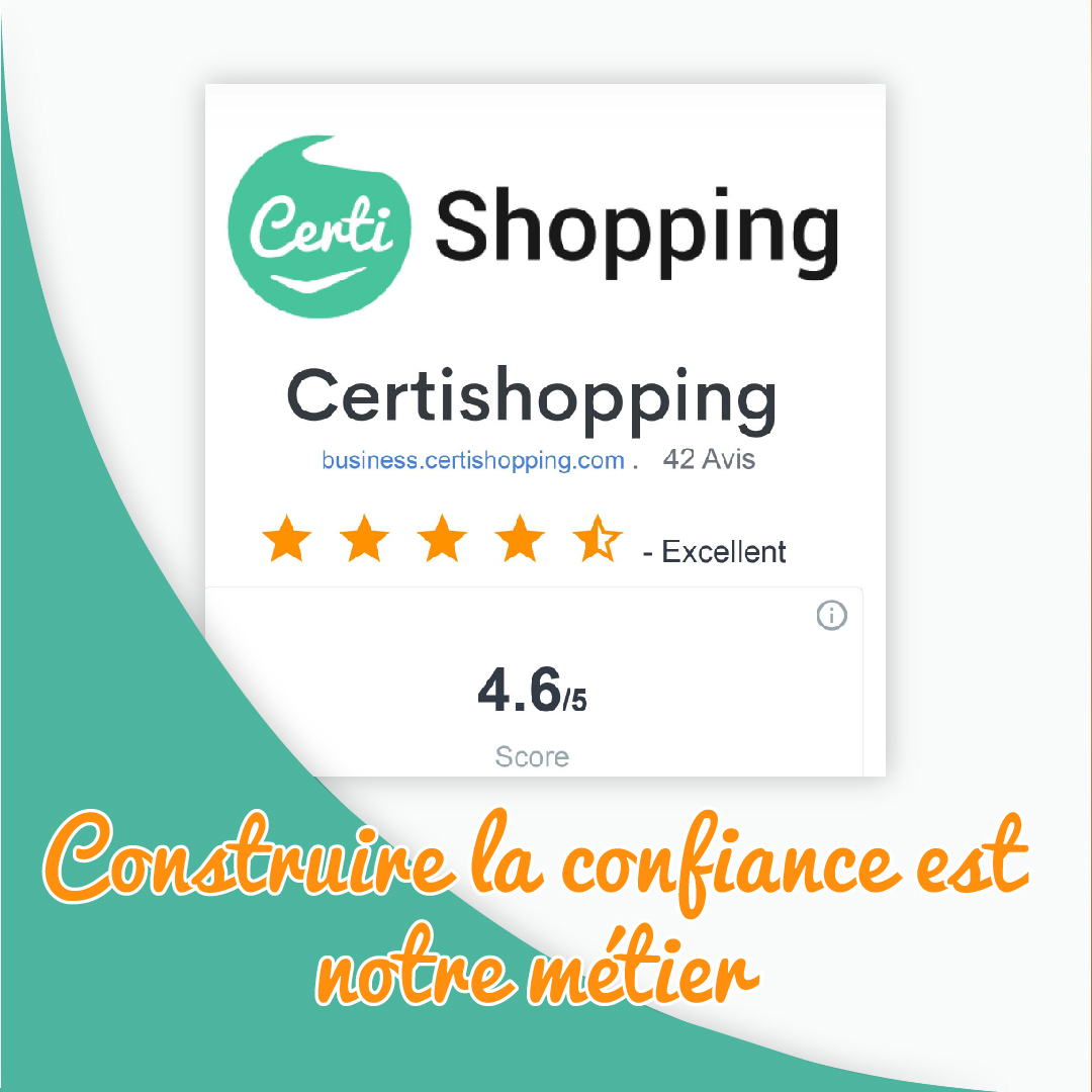 certishopping's tweet photo. #Certishopping vous offre la solution All In One, avec un service #client toujours à votre écoute, Donnez à vos clients la possibilité de lire et de laisser des #avis #certifiés https://t.co/7f1RwW8W4n
