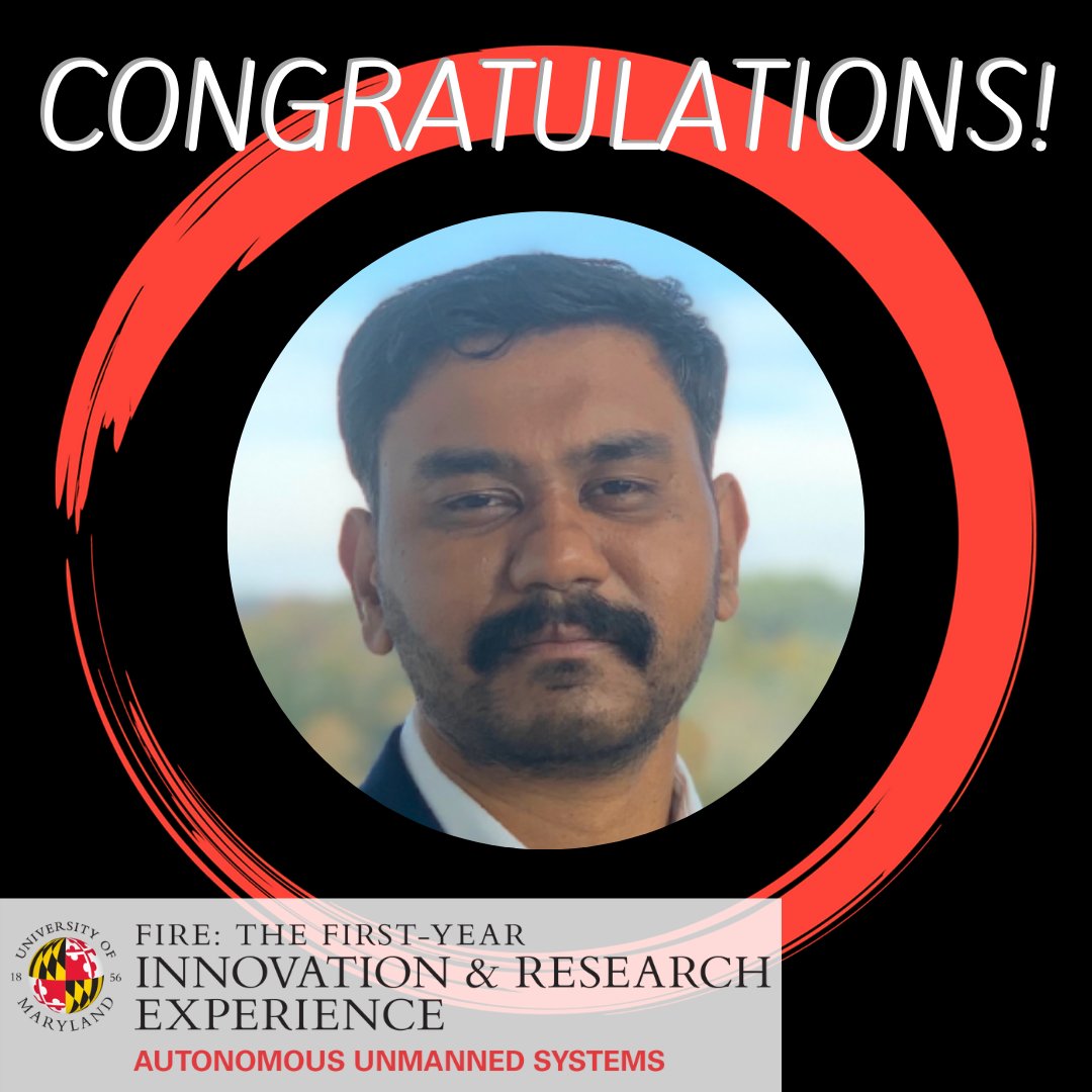 umdfire's tweet photo. Congratulations, Dr. Sanket! Our new FIRE Faculty Leader recently won the Department Of Computer Science's Larry S. Davis Doctoral Dissertation Award. Read more about his accomplishment here: https://t.co/QNiGsME6JJ https://t.co/KrVblXNf40
