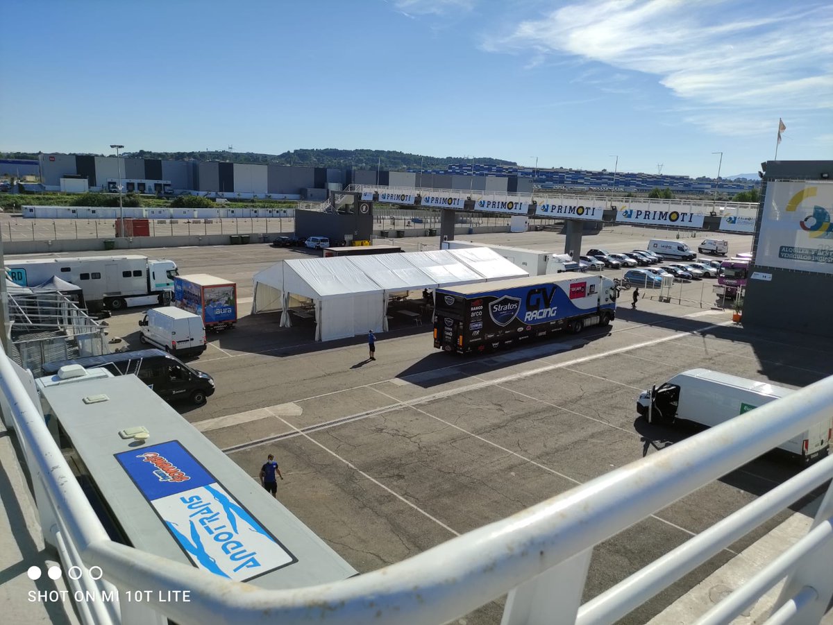 Otro años mas presentes en Cheste para cualquier carrera o entrenamiento . Hospitality