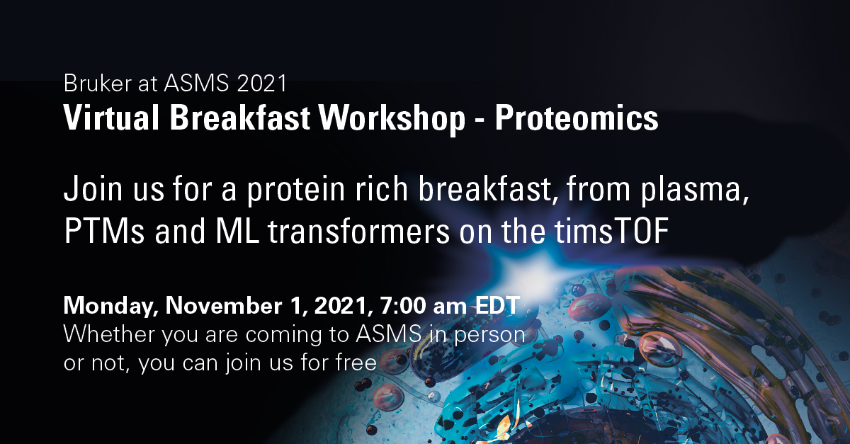 All appetites will be satisfied after joining us for our proteomics breakfast workshop, an amazing lineup with diverse topics. Free for all to participate. bit.ly/3baHwI7