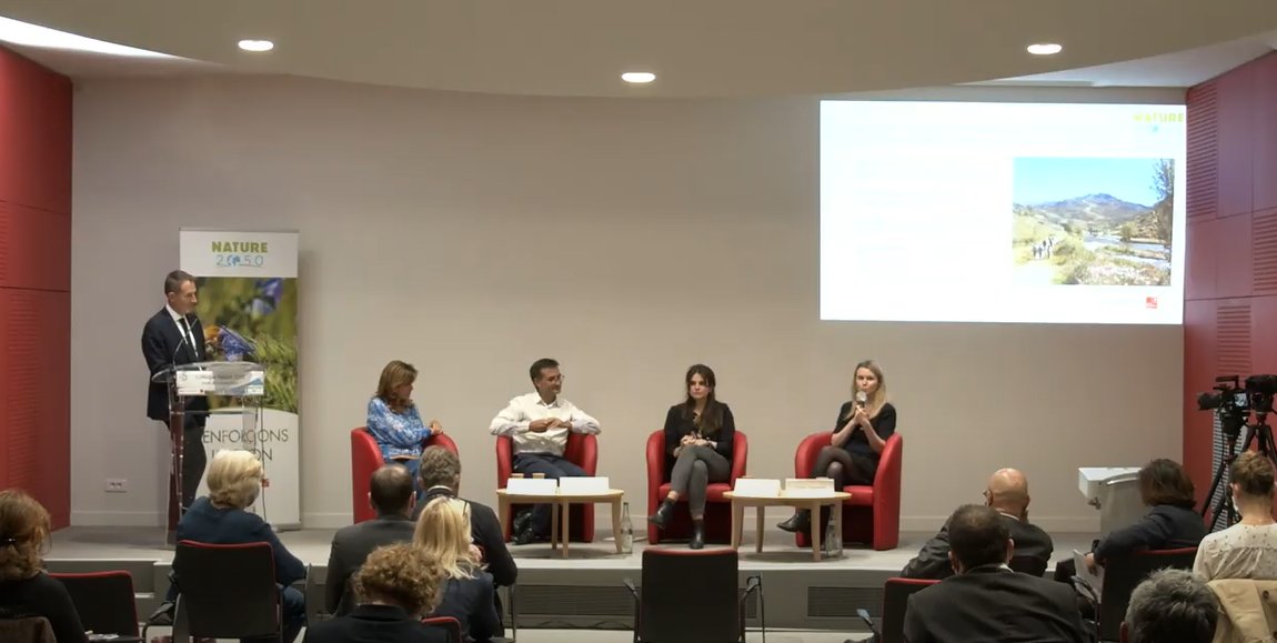 caissedesdepots's tweet photo. .@ClaireVisentini, resp. Stratégie durable et évaluation à la  @BanqueDesTerr : « Nous incitons clients et partenaires à intégrer la #biodiversité à toutes les étapes de leur projet. De l’ingénierie au financement, nous nous appuyons sur une feuille de route précise"

#Nature2050 https://t.co/y5qf89LT64
