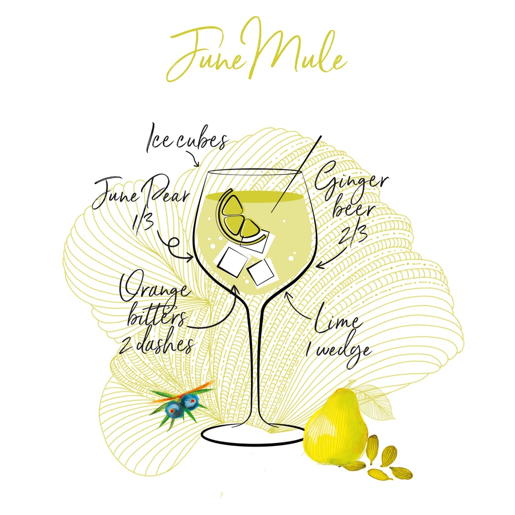 JuneGinLiqueur's tweet photo. Give a dark October day a dash of zing with this delicious June Mule!

#junebygvine #foreverinsummer #JuneGin #JuneRoyalPear https://t.co/tD7aitB7Qr