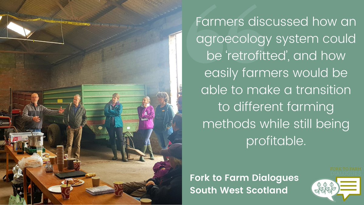In South West Scotland, the #ForkToFarm project is hosted by the Galloway and Southern Ayrshire Biosphere, and facilitated by Propagate. They are collaborating for solutions at local, Scottish policy, and #COP26 levels. #GlasgowProcess