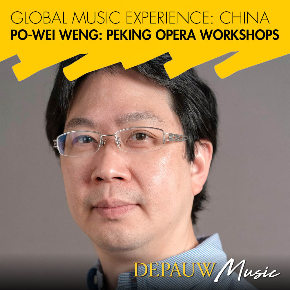 Interested in Peking Opera? Join us at 11:30 am in Green Center 1029 as guest Po-Wei Weng explores the basic ideas of Peking Opera performance (aesthetics, performance norms, time-space concept, acting, etc.)