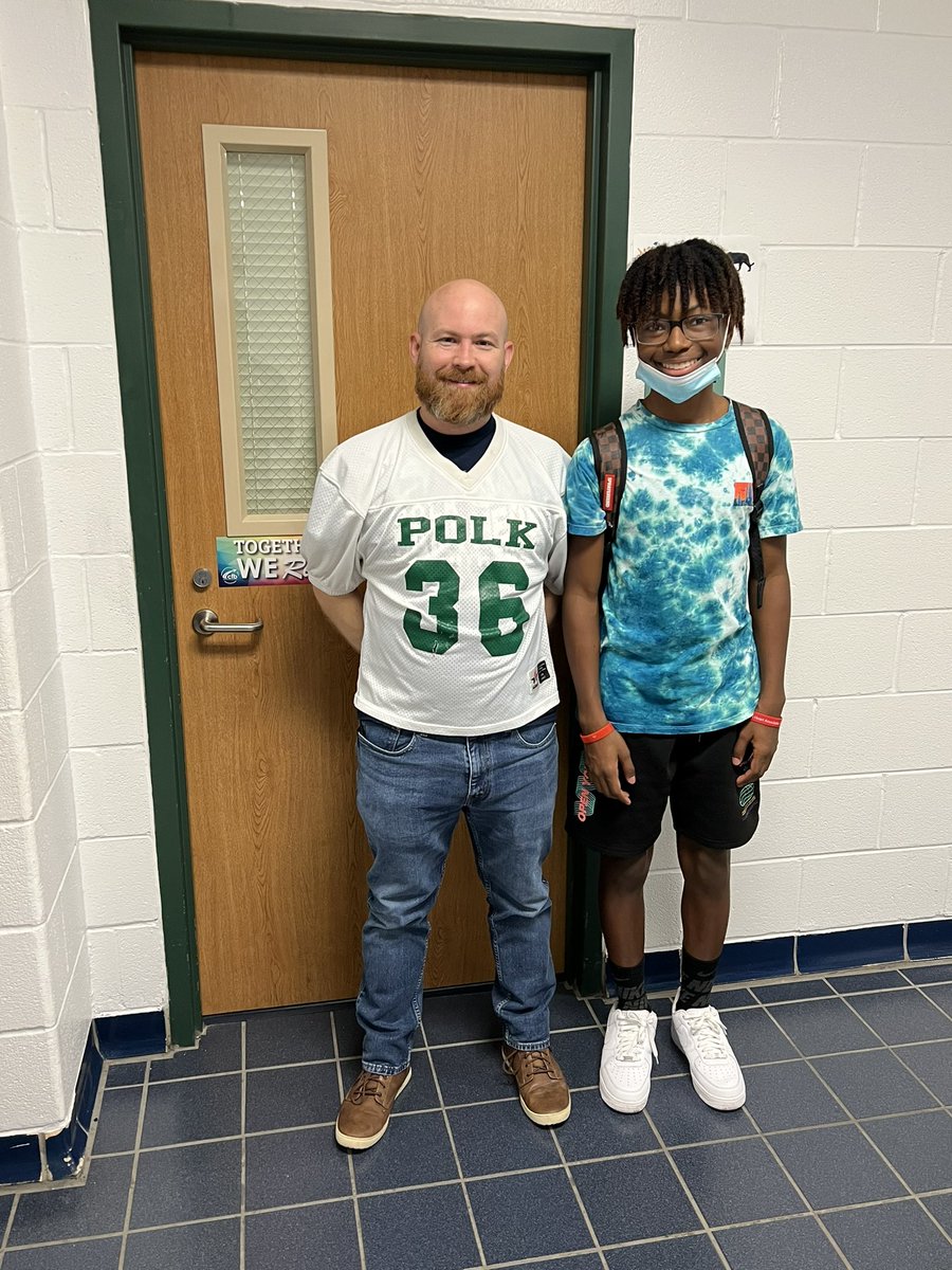 Polk MS Athletics tweet media