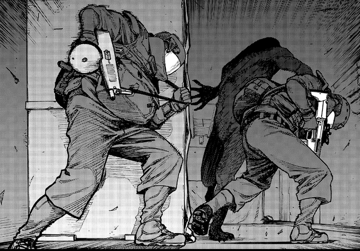 Cool Manga Panels or Pages I found on X: Ajin by Gamon Sakurai   / X