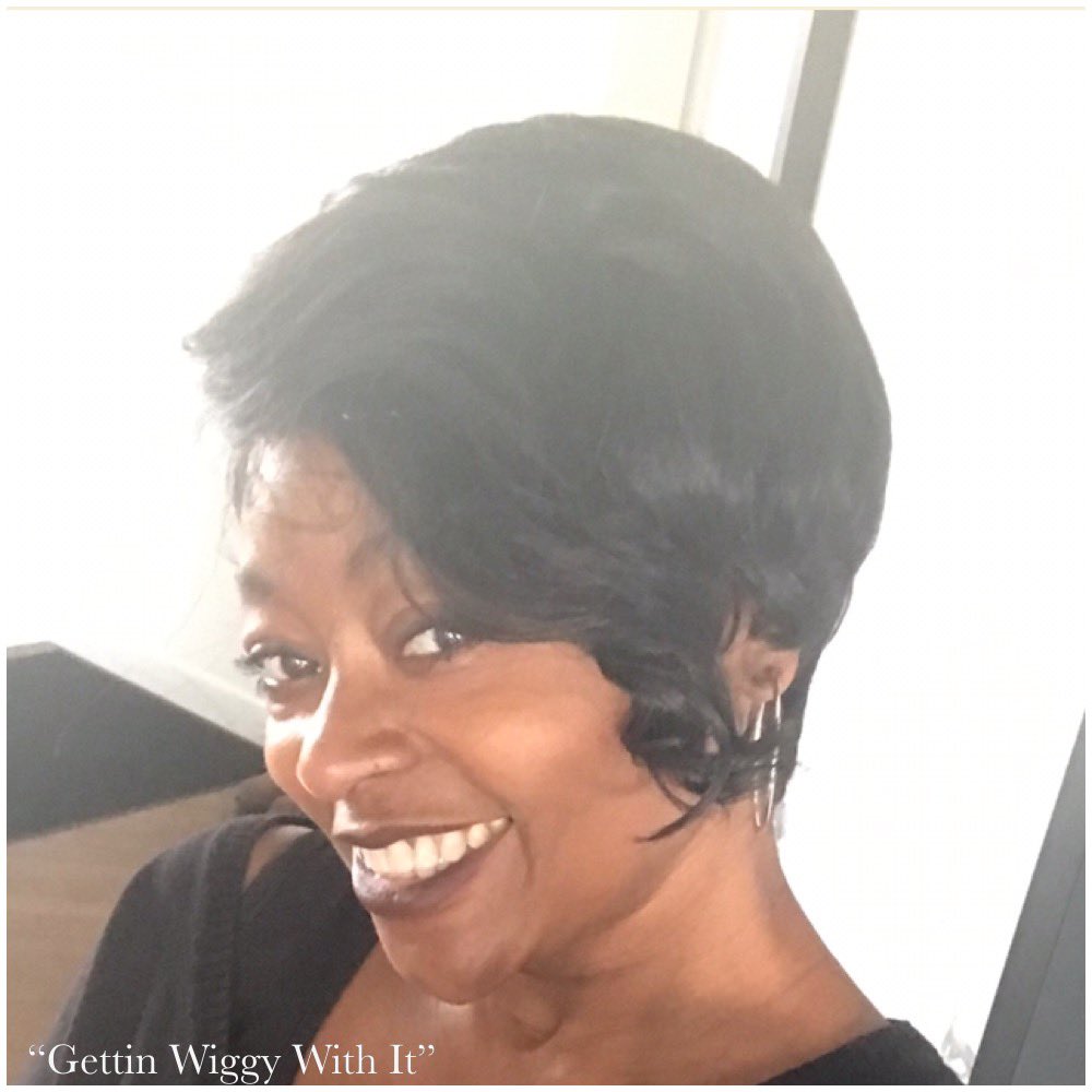 Afraid to go Short? 
No cutting ✂️ required 😉

#gettinwiggywithit #changeitup #shortwigs #blackwigs #blondewigs #multicolorwigs #premiumfiberwigs #canadasonlinewigboutique #gettingwiggy #melodygermain