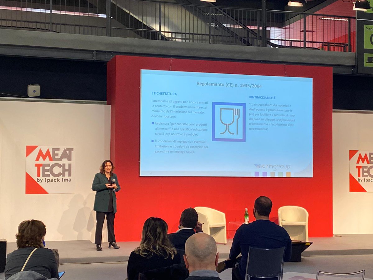 Assofoodtec's tweet photo. @meattech2021 | #lastday
“Vademecum MOCA per macchine alimentari: l’esempio del comparto affettatrici e tritacarne” tra conformità e #certificazione volontaria dei Materiali e Oggetti a Contatto con Alimenti. Da un lavoro con #Tecprofood e #ICIMGroup https://t.co/miMbbTN2p8