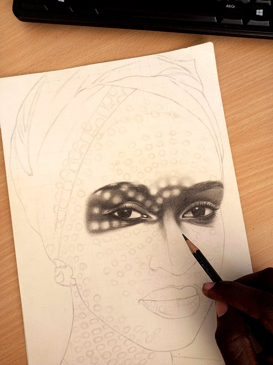 lioephyjurua's tweet image. New drawing.. 
Kindly RT. 

#drawingwhileblack 
#ArtistOnTwitter 

Start.                       Finish.