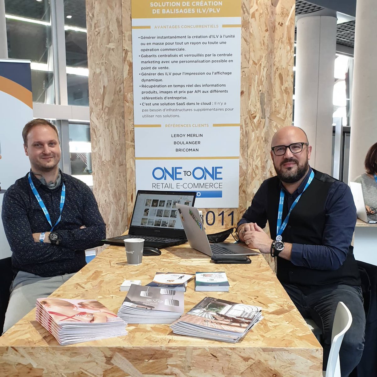 GuillaumeKozak's tweet photo. @PiivoSoftware au salon @1to1Monaco . #Pitch de notre nouvelle solution #PiiVO #DAM au village #startup @Cdiscount organisé par @bastienginer https://t.co/YT9nDT0slc