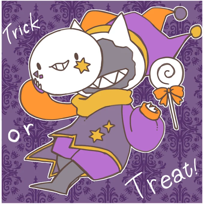 ハロウィンが近いよ、何かしたいなぁ…🍭 