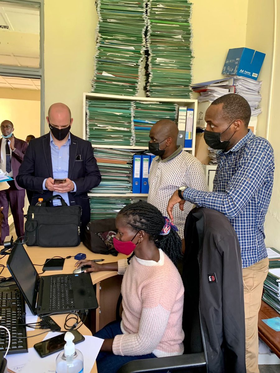 Today the MLG team visited the Rusororo sector in Rwanda. By using PKI and blockchain, Ubutaka app can reduce the transaction time for land transfers by voluntary sale to a single day. #Rwanda #Blockchain #PKI