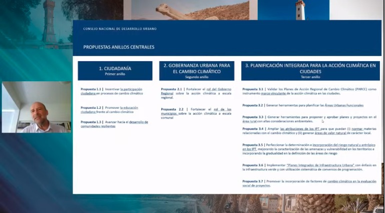 cndt_chile's tweet photo. "Requerimos de instrumentos de planificación que tengan una mayor amplitud en diversas temáticas climáticas, que aborden una mirada complementaria del territorio (rural y urbano) y una mayor incorporación del riesgo", Sergio Baeriswyl, pdte CNDU #Coquimbo https://t.co/EUcIKmFJyC https://t.co/Kmf9cLMbda