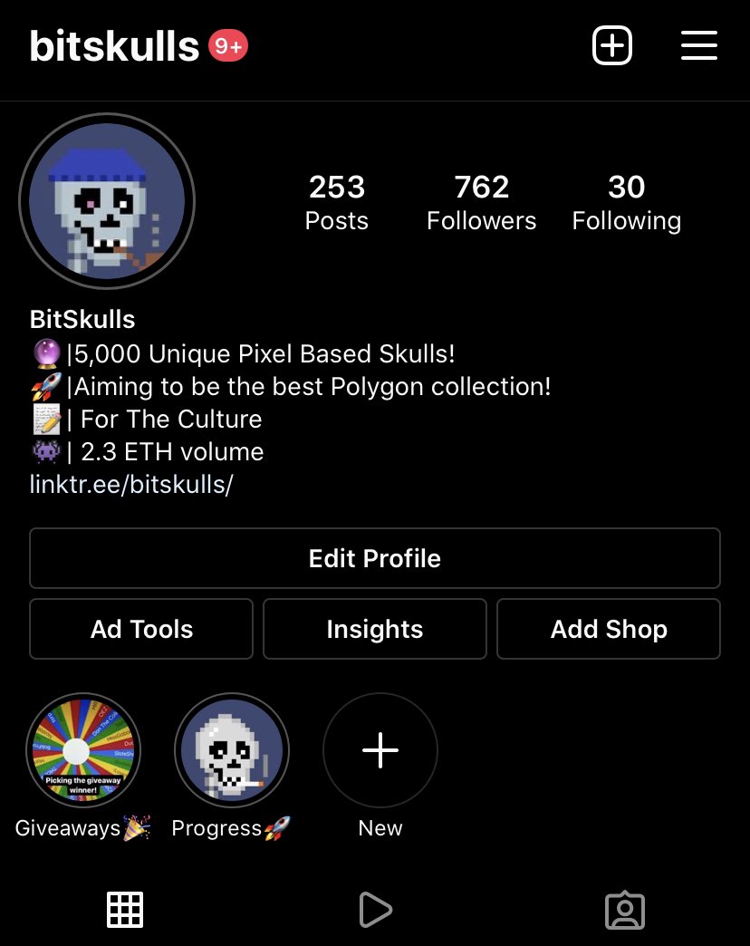BitSkulls's tweet photo. Shoutout everyone following the #BitSkulls Instagram, if you havent already, go take a peek!🤝🤟
#NFT #NFTCommunity #nftcollector #NFTs https://t.co/3k8BMxr0Ry