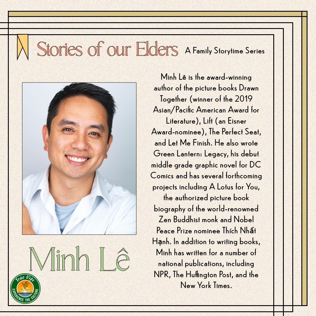 Join the AARC, for a FREE storytime series for people of all ages on Saturday, November 6th, 10 AM CST - Drawn Together - featuring a guest appearance by author Minh Lê.

RSVP at aarcatx.eventbrite.com

#aapistoriesforkids #asianamericanwriters #bookclub #asianamericanstories
