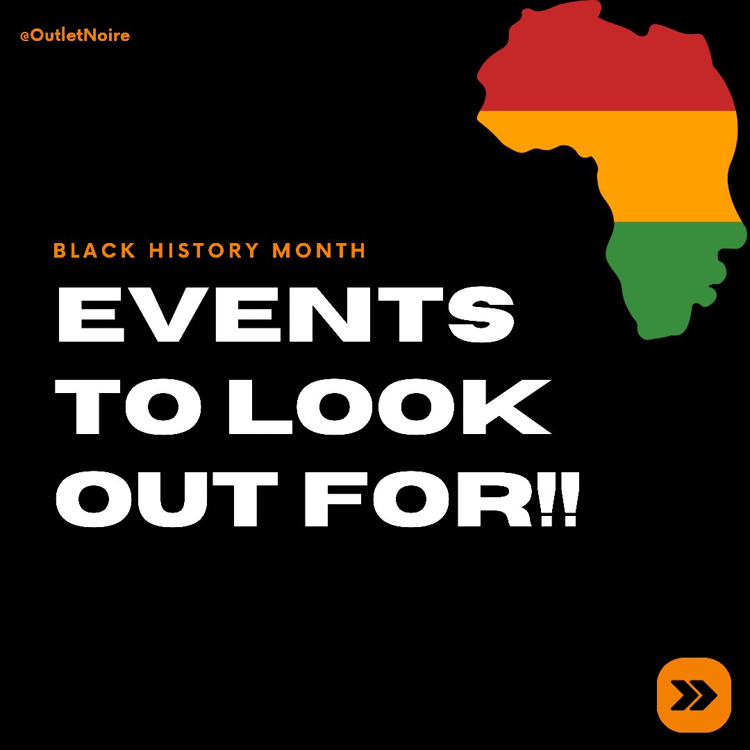 OutletNoire's tweet photo. Bringing you a list of events still going on this month! Hopefully you get a chance to check out at least one out whether it’s a pop up shop, exhibition or anything else that tickles your fancy ✨

@BlackEatsLDN 
@AyannasLondon 
@CollectivMakers 
#blackhistorymonth #events https://t.co/NbHpNUNWE6
