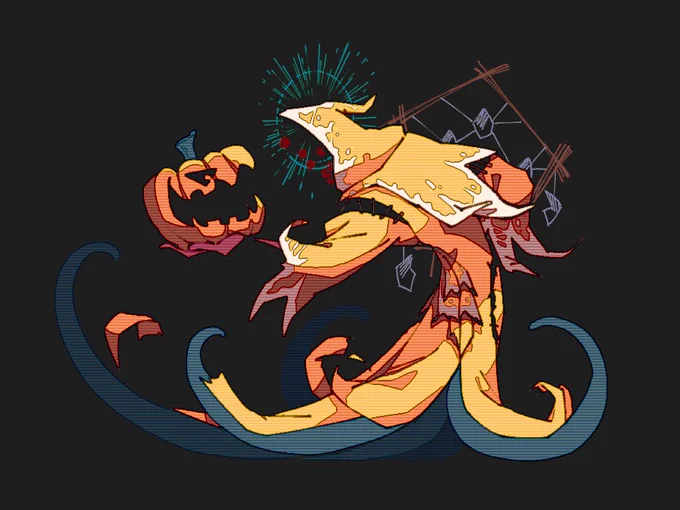 HAPPY HALLOWEEN HASTUR

ハスター様のカボチャモーション実装とても嬉し 