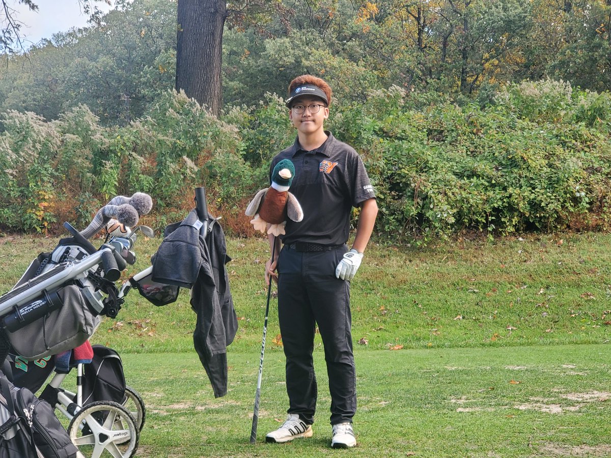 Daniel Yum at Maryland State Golf Tournament #wolverinepride