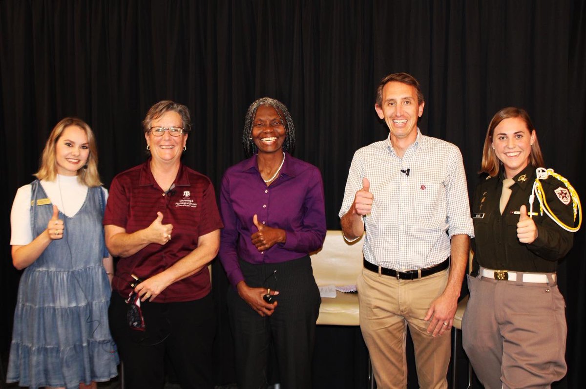 tamu_sga's tweet photo. The SGA Mental Health Town Hall was an experience to remember! π§ π
We hope itβs the first chapter to an ongoing story of how we all can increase advocacy and awareness for Mental health resources around Aggieland!
#MentalHealthTownHall #TAMUSGA https://t.co/c0GY8tkzgp