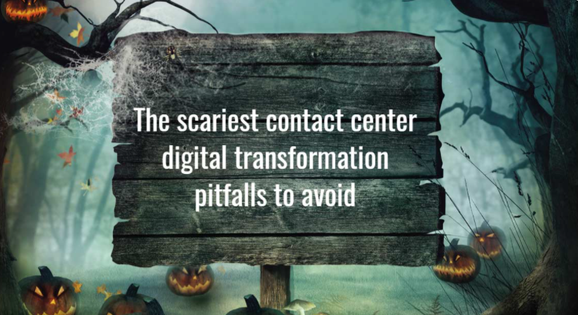 We know that any change to your business is scary, but read this spooktacular blog to help you face your fears &amp; start on the road to a successful #digitalinnovation by learning how to avoid the most lethal #contactcenter pitfalls. okt.to/1JsDzt

#CXone