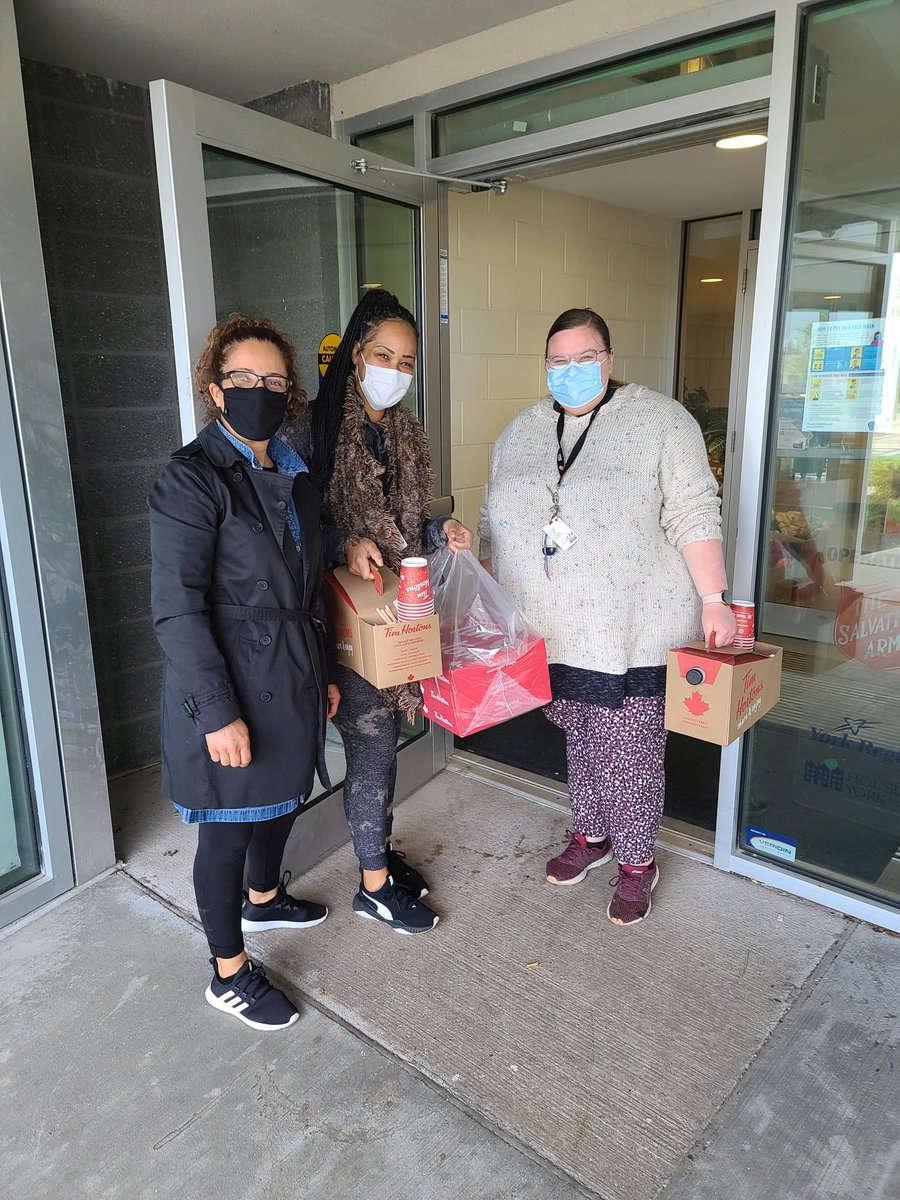 For Woodbine Cares Week, we gave a handful of employees the opportunity to complete an act of kindness! 

Madia had the amazing idea to visit a women’s shelter and brought coffee and donuts for everyone. ❤️