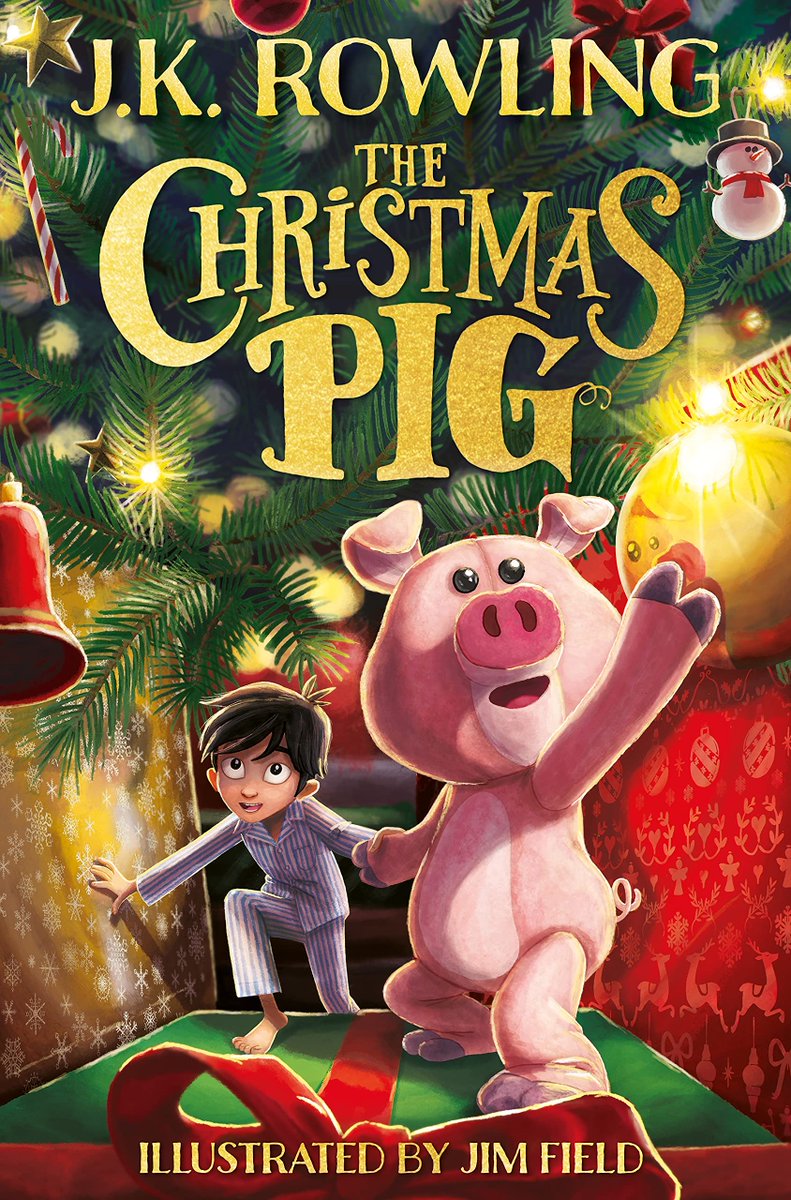 thebookseller's tweet photo. The Christmas Pig takes seconds at the top of the UK Official Top 50 chart, as @jk_rowling's latest children's title sells 31,565 copies. See more from this week's chart here: https://t.co/TxnVg78fRt (£) https://t.co/Q2tm8bOPAw