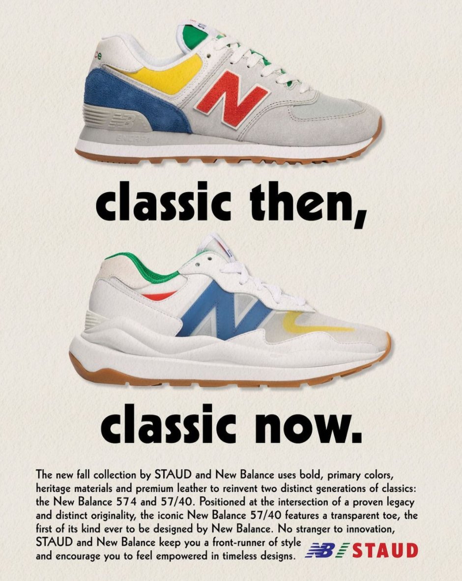 SOLELINKS's tweet image. Ad: QUEUE UP: Staud x New Balance Collection

574:bit.ly/3FYcFwH
57/40:bit.ly/3lRAQF4
Apparel:bit.ly/3pYKrud