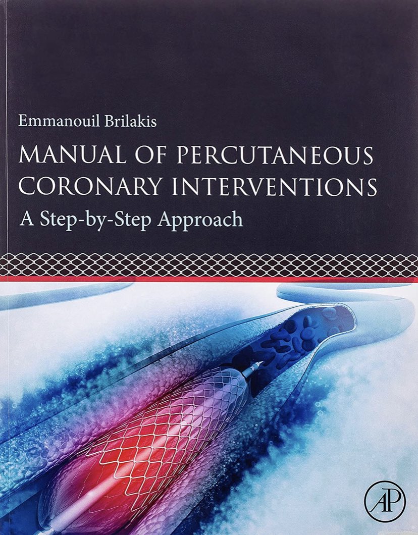 This book is awesome.  Highly recommend to any IC in training or in practice. Complex concepts and techniques made simple. Thank you @esbrilakis! 

Now who else is in the mood for a single access #Impella #IVUS guided LM #bifurcation #PCI? 🤟🏻#ICFIT @uclaCVfellows #CardioTwitter