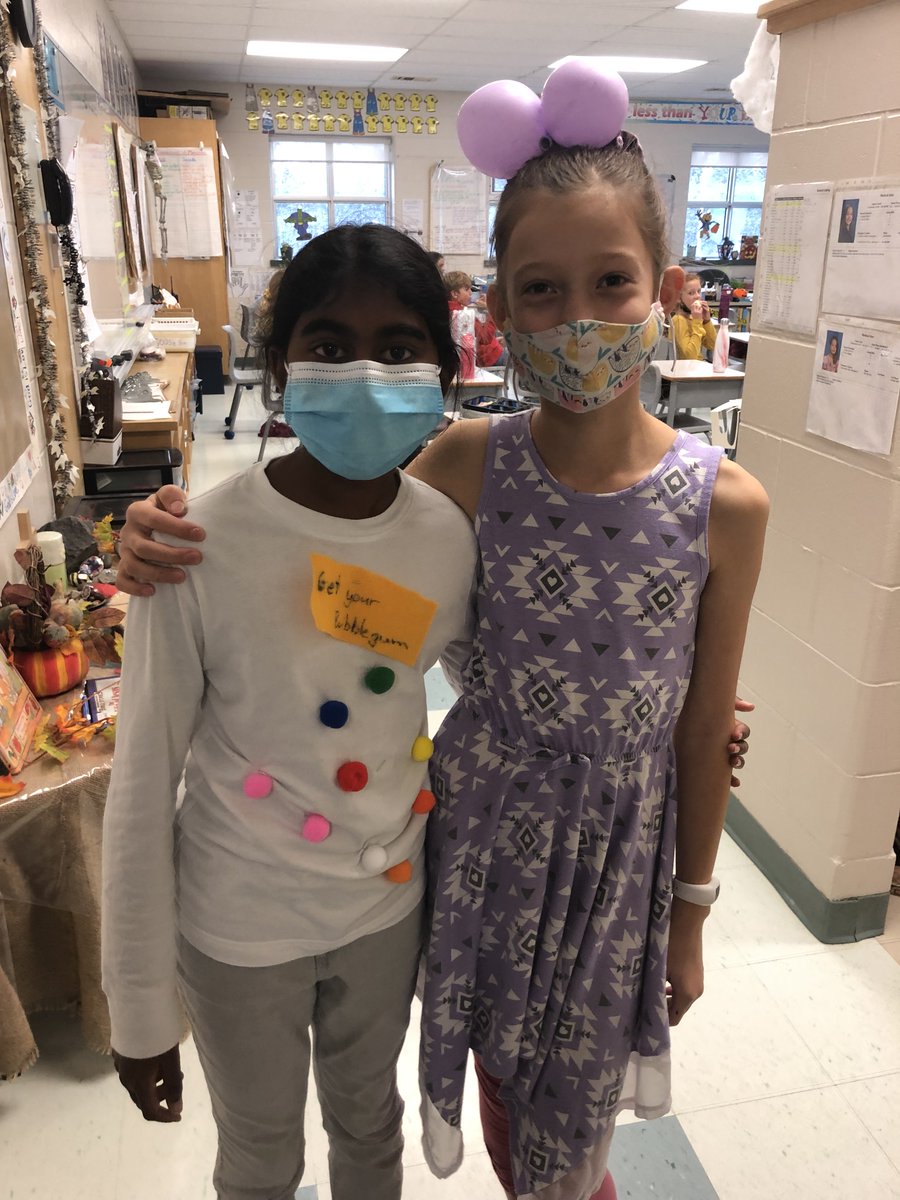 StIsidoreOCSB's tweet photo. It's a YUMMY day at St. Isidore today!  Dress as a treat day brought out ice cream, candy canes, blue slushies, oreos, bubble gum, melted chocolate and other favourites. https://t.co/EX8uwGNSkR