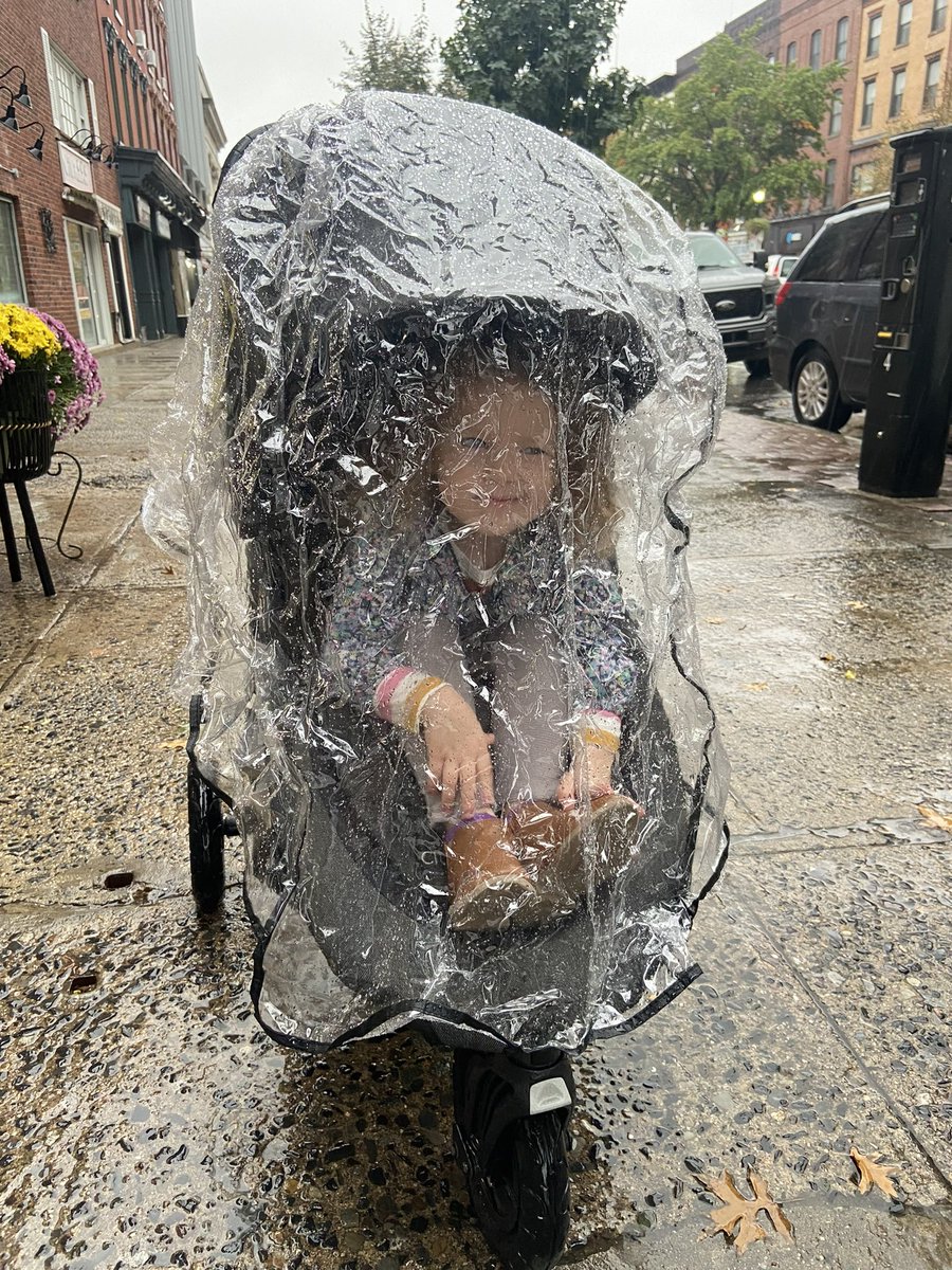 My daughter’s commute today!