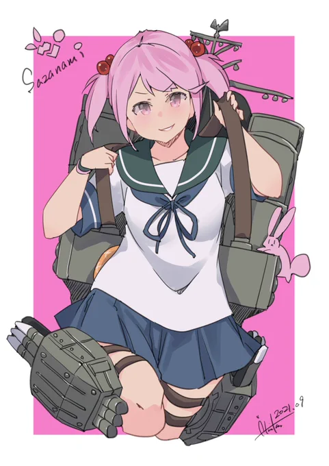 たまにご依頼で色指定いただいてその色使ったあと普段の自分のイラスト見ると色薄ッッッ!!!ってなる。描き始めの頃はもっと薄かった...もうちょっと濃いめにしてみよ!
←2017年 2021年→ 