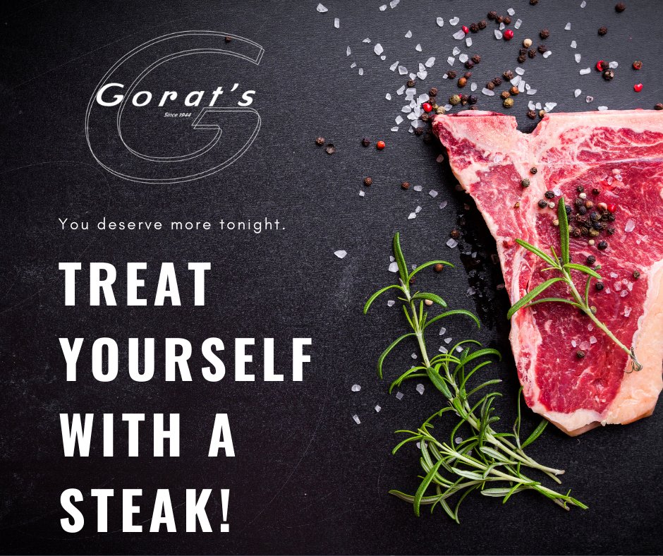 goratsomaha's tweet photo. Tonight is your night to treat yourself!
Treat yourself with a delicious steak of your choosing. 
Make your reservation now at https://t.co/ZJueCXy9lr.
#Gorats #Steakhouse #GoratsSteakhouse https://t.co/2Vzl6gASAT