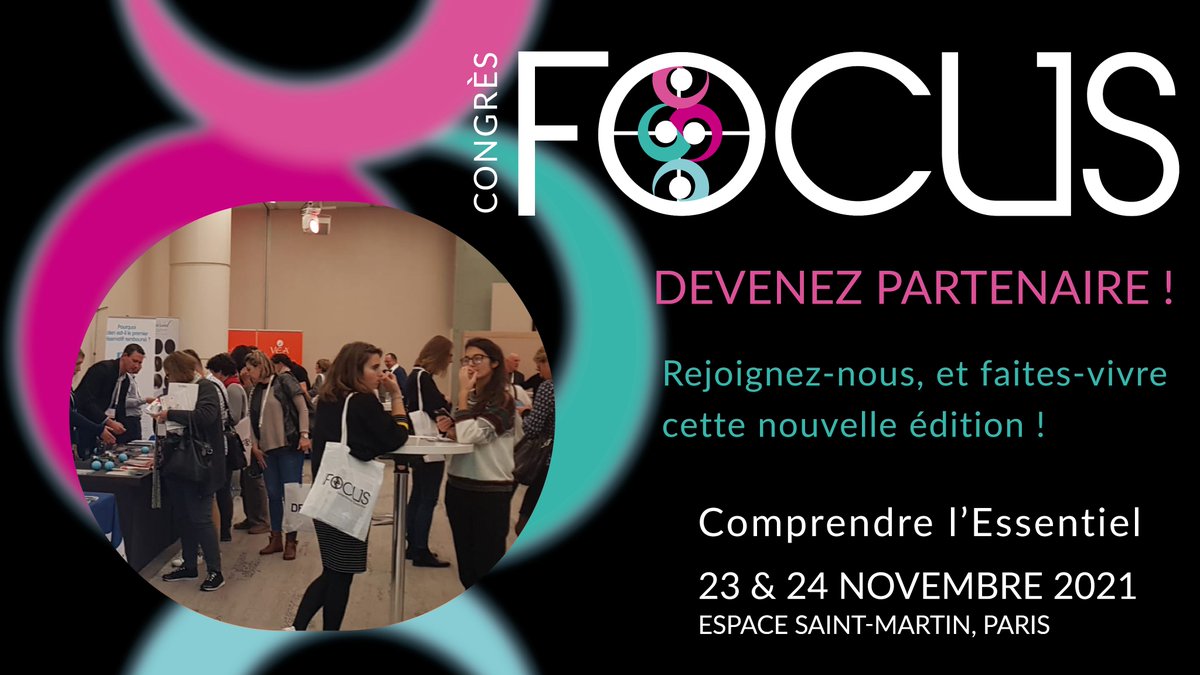 FOCUScongres's tweet photo. Devenez partenaire de la prochaine édition du congrès #FOCUS à Paris !

Rejoignez-nous, et faites-vivre cette deuxième édition !

Voulez participer à la réalisation de cet événement ? Rendez-vous sur notre site pour plus d'informations --> https://t.co/tkaArS1Twh https://t.co/KHTtz8iY3Y