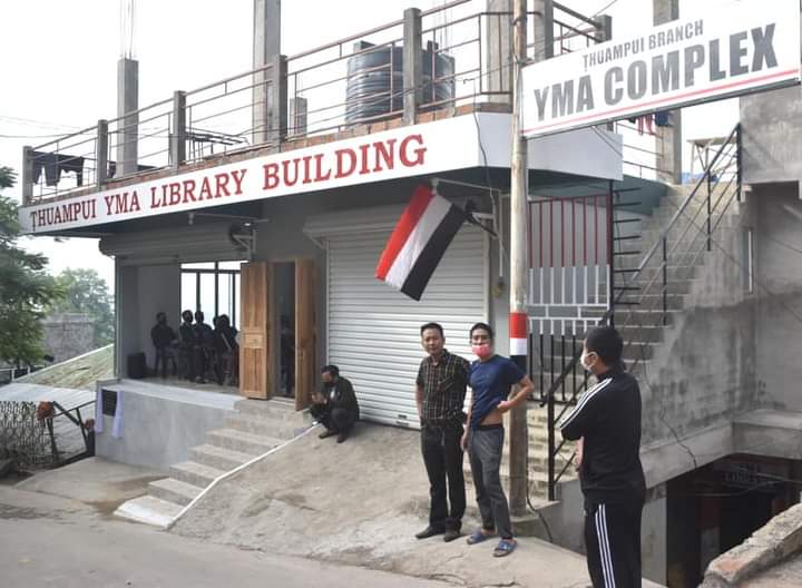 mizozeitgeist's tweet photo. Hon'ble Chief Minister Pu.Zoramthanga this morning inaugurated the Ground floor of #YMA THUAMPUI branch LIBRARY BUILDING at #Thuampui Veng, #Aizawl.
Construction of the building began in mid-2017 and the 1st basement and 2nd basement was completed in 2019 and 2020 respectively. https://t.co/3Y12J37lYh