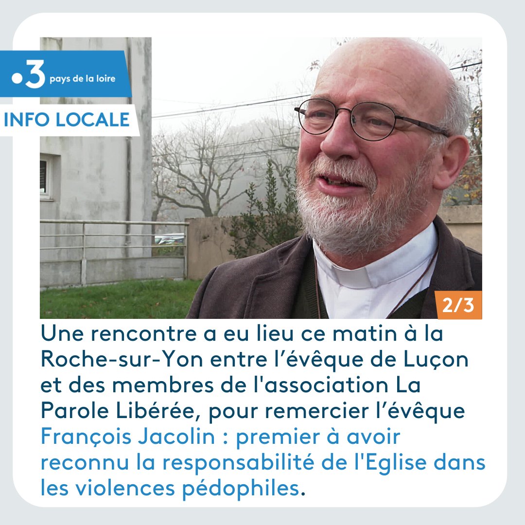F3PaysdelaLoire's tweet image. 3 actus développées ce soir à 19h dans notre JT de France 3 Pays de la Loire.

#mosquee #allonnes #fermeture #eglisecatholique  #violences #laparolelibérée #rochesuryon #sablesdolonne #finale #championnatdefrance #championnatdefrancedesurf #surf #championnats

À tout de suite !