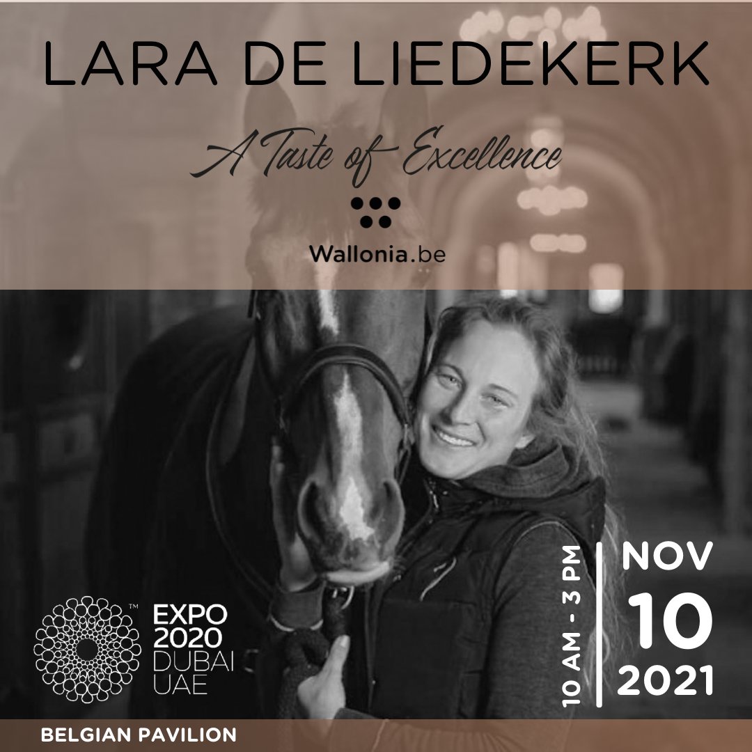 On Wednesday 10 November, the 💫EQUINE💫sector will be in the spotlight at the @BEpavilion2020  on the @expo2020dubai  during our #walloniebrusselsweek 🐴🇧🇪🙌

Nature and horse lovers? 

Join us and Register now via this link ➡ linktr.ee/awexuae

#Expo2020Dubai