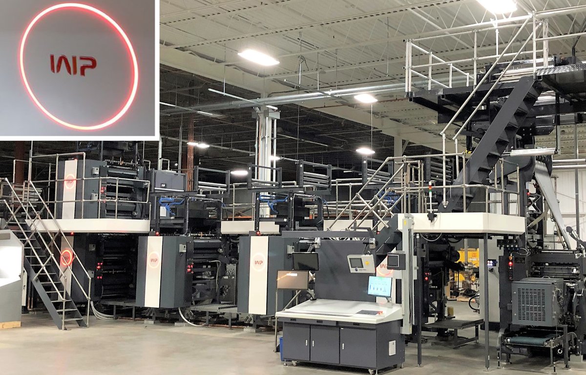 WISPRINT 40-40 Project in Canton, MA - Check out the LED "Ready Lights" on the WISPRINT 40 Units. Our partners are wrapping up the auxiliaries. Next up is the mechanical test run, centerline test and print test.