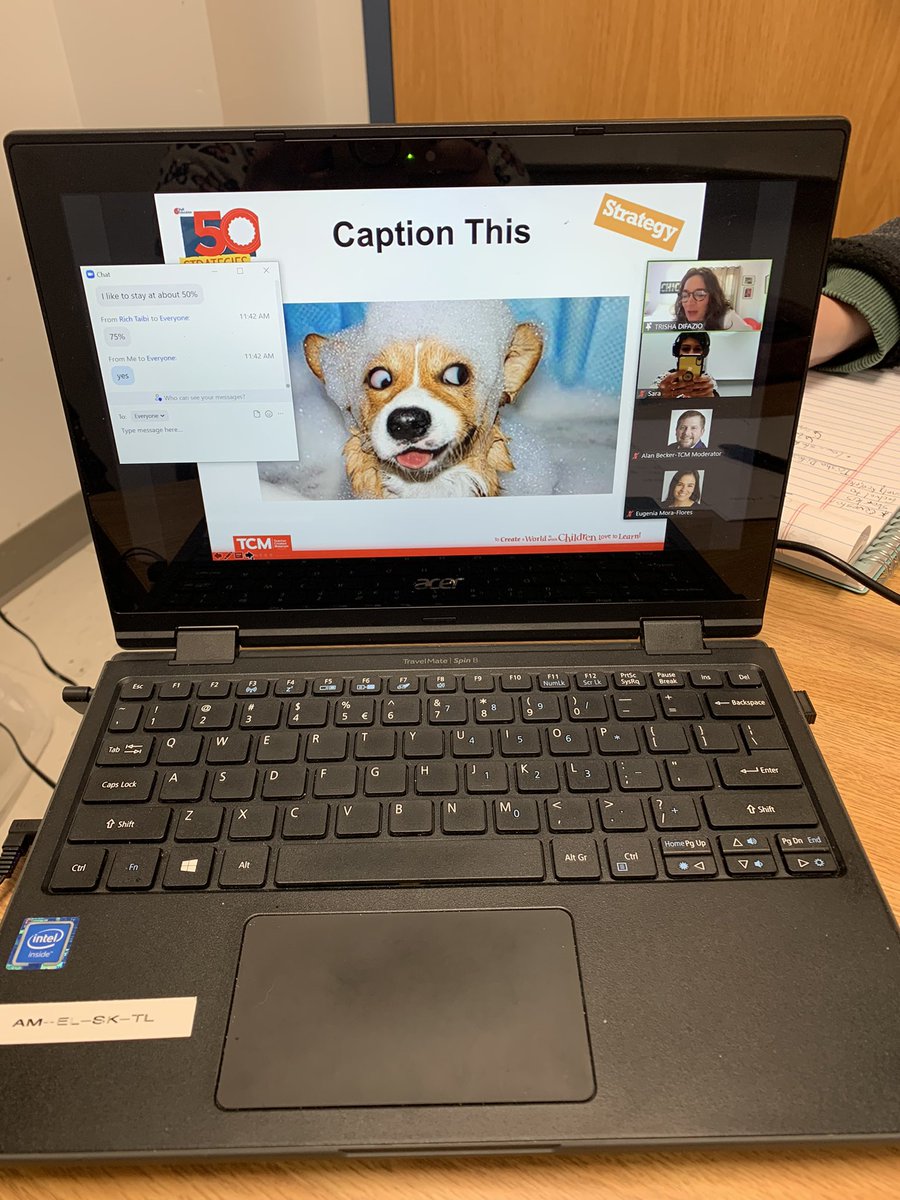 estrellasara's tweet photo. #trishadifazio has awesome ideas for fun engaging activities to check-in with students at the beginning of the class! #TCMPLA https://t.co/9mrexp6mZa