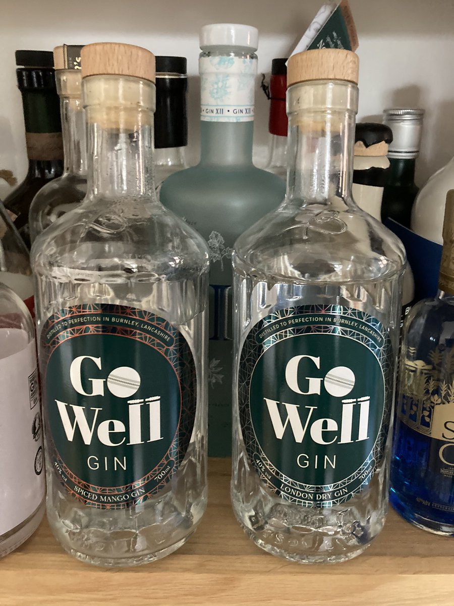 Huge shout out for gowellgin.com Brilliant to support @gowellfund by buying & drinking amazing gin!! You can see I know my gins & these are both fab! Cheers! @jimmy9 @gregjames @felixwhite @itsmattchin #tailendersoftheworlduniteandtakeover The podcast that keeps giving!