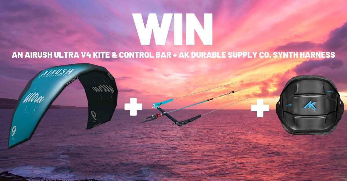 🔥GIVEAWAY🔥

We’ve got some serious Airush &amp; AK swag for you! We’re giving away an Airush Ultra V4 kite &amp; control bar + an AK Durable Supply Co. Synth harness to one lucky winner...

Head here now to enter: thekitemag.com/giveaways/airu…
#kiteboarding #kitesurfing
